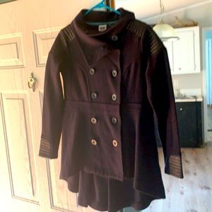 Harley Davidson women's jacket, M, Navy, pea coat